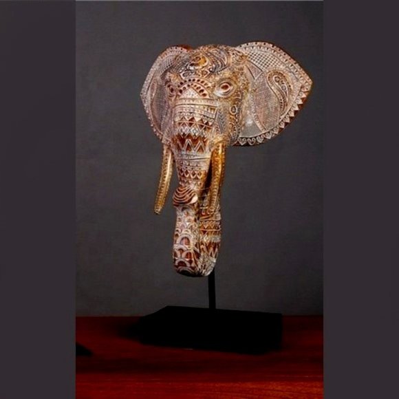 ✧✧✧ Decorative Accents Elephant Sculpture ✧✧✧ - Picture 2 of 6